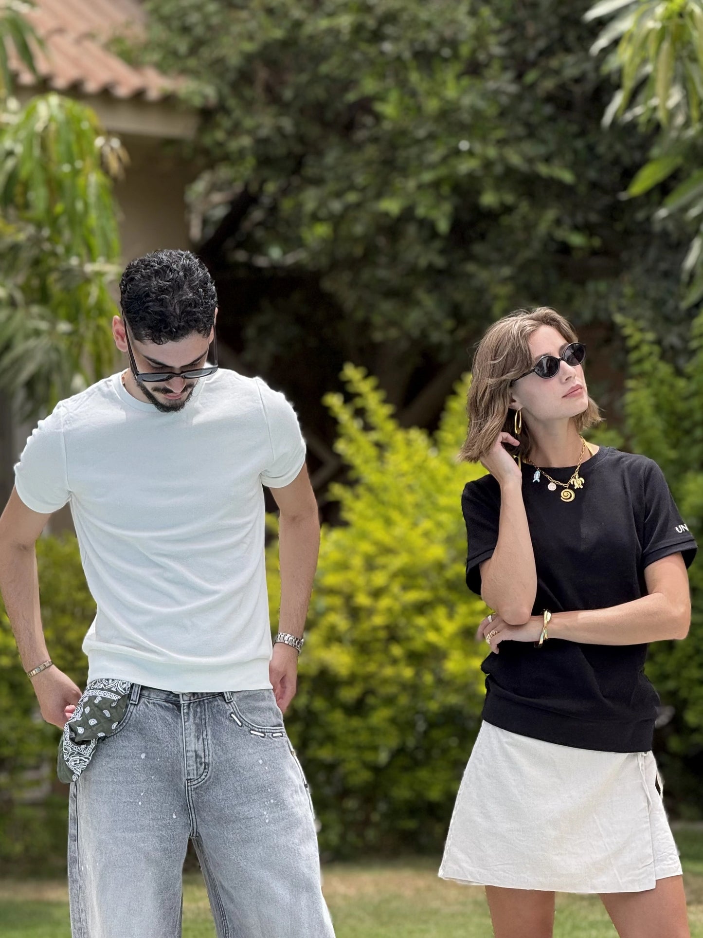 "Il Nero" Fitted T-Shirt