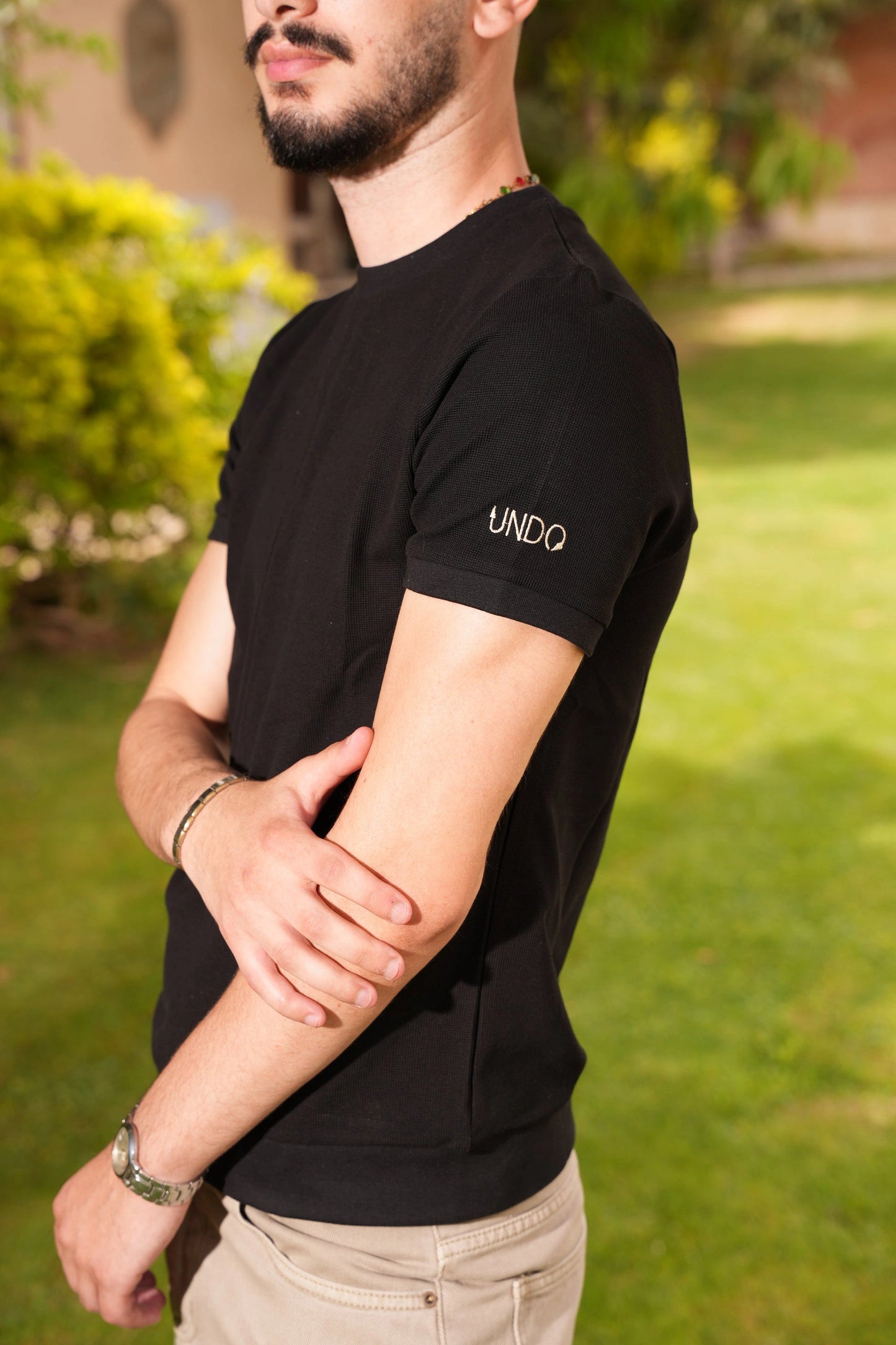 "Il Nero" Fitted T-Shirt