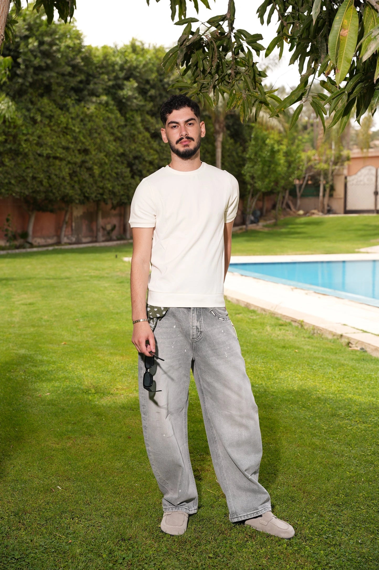 "Il Bianco" Fitted T-Shirt