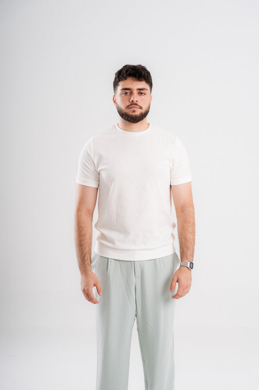 "Il Bianco" Fitted T-Shirt