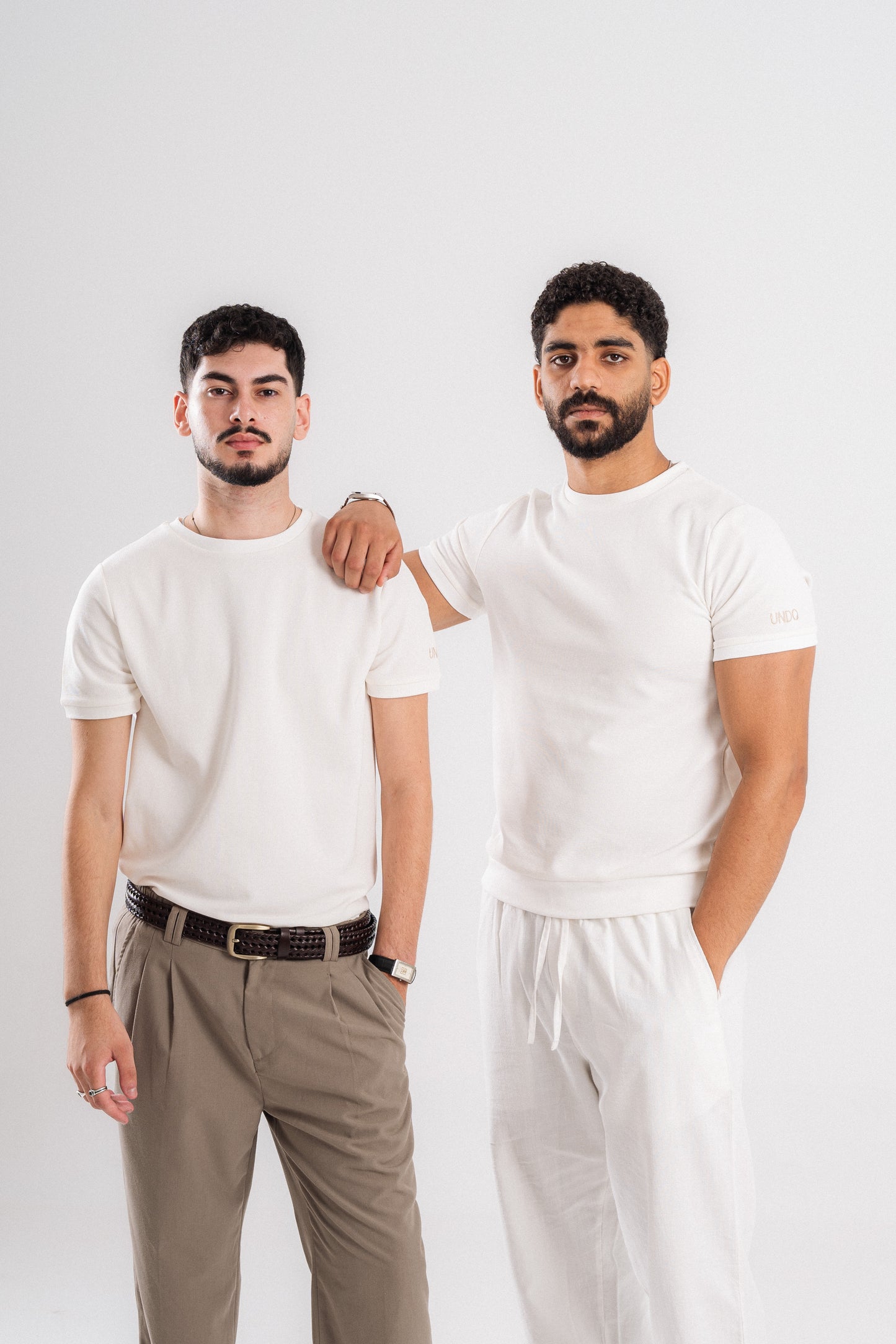 "Il Bianco" Fitted T-Shirt