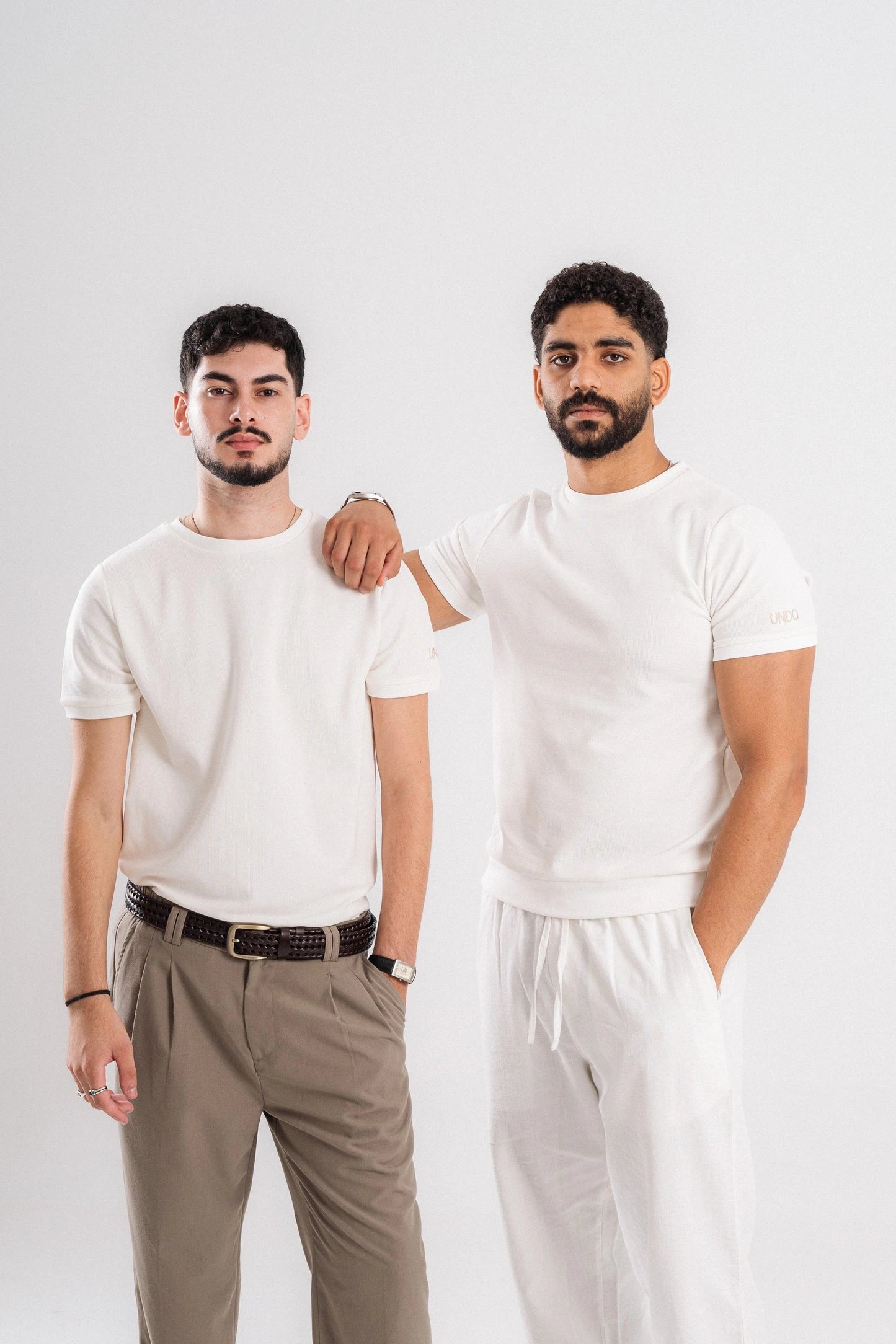 "Il Bianco" Fitted T-Shirt
